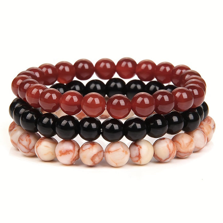Men's Elastic Bead Bracelets