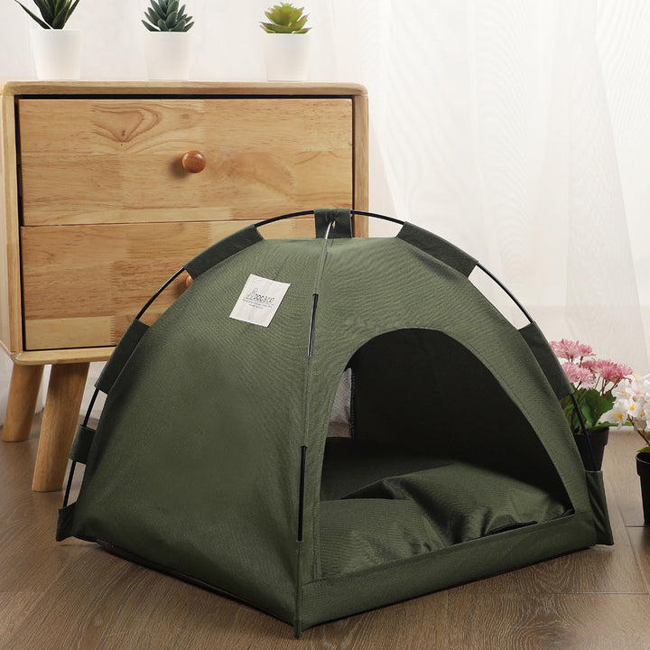 Pet's Cooling Cat Tent – Breathable & Cozy Retreat