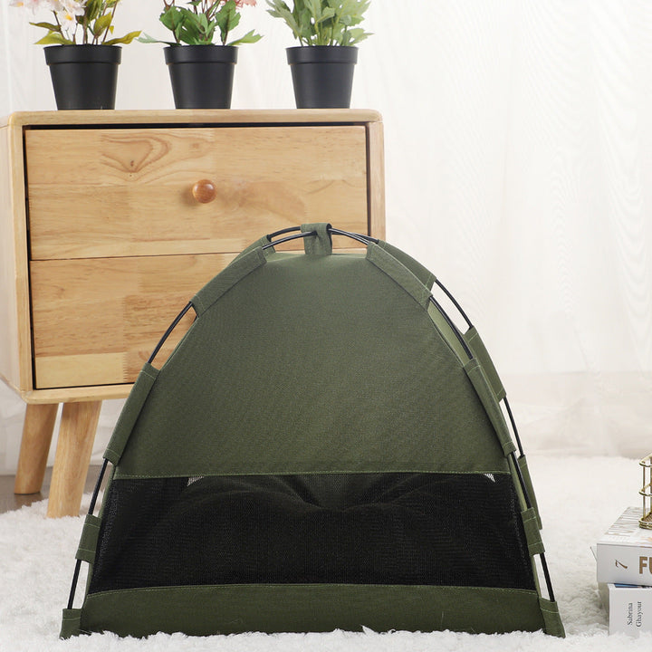 Pet's Cooling Cat Tent – Breathable & Cozy Retreat