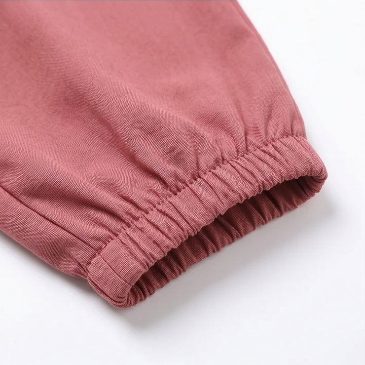Breesa Smocked High-Waist Summer Pants - Elena Harper