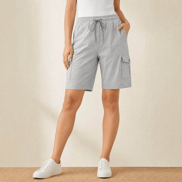 Breezella Lightweight Quick-Dry Cargo Shorts - Elena Harper