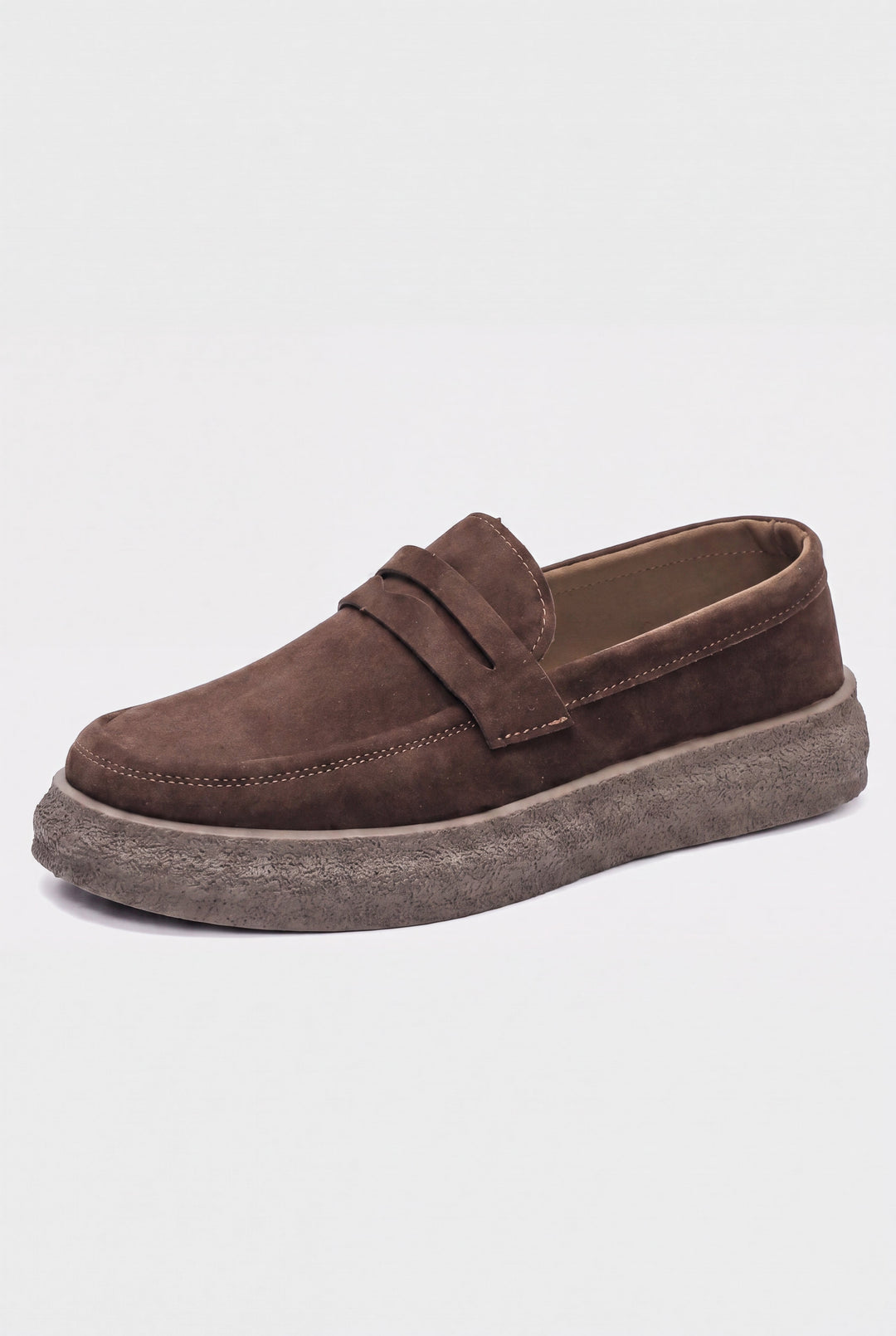 Men's Loafers Thick Sole - Slip-On Regular Fit