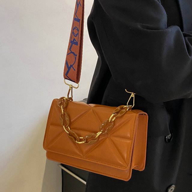 Savannah Quilted Handbag Stylish & Trendy, view 5 - Elena Harper