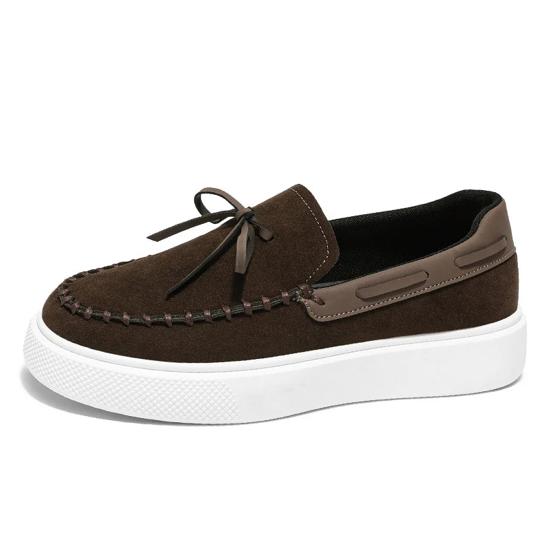 Elegant Suede Shoes for Men - Elena Harper