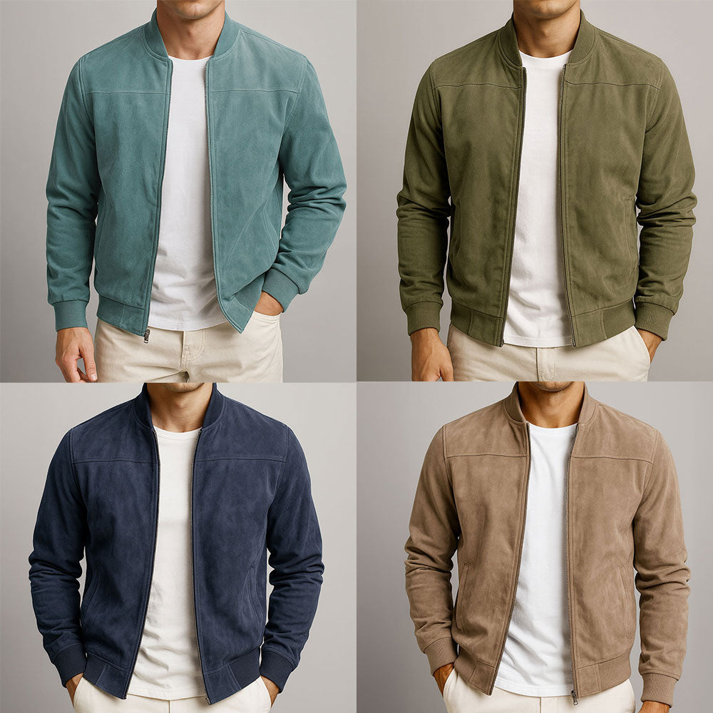 Adrian Modern Style Bomber Jacket - Elena Harper