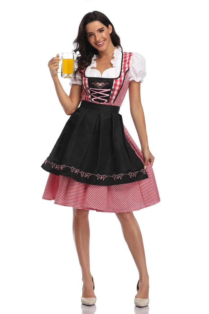Valeria Elegant and Classic Oktoberfest Dress, view 8 - Elena Harper
