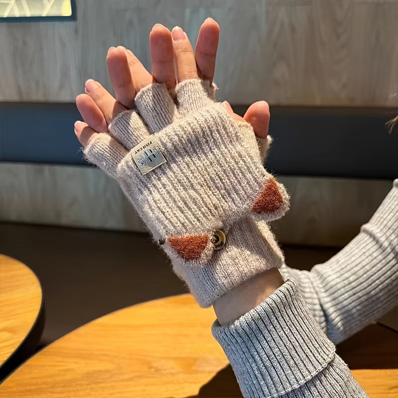 Warm Cartoon Gloves