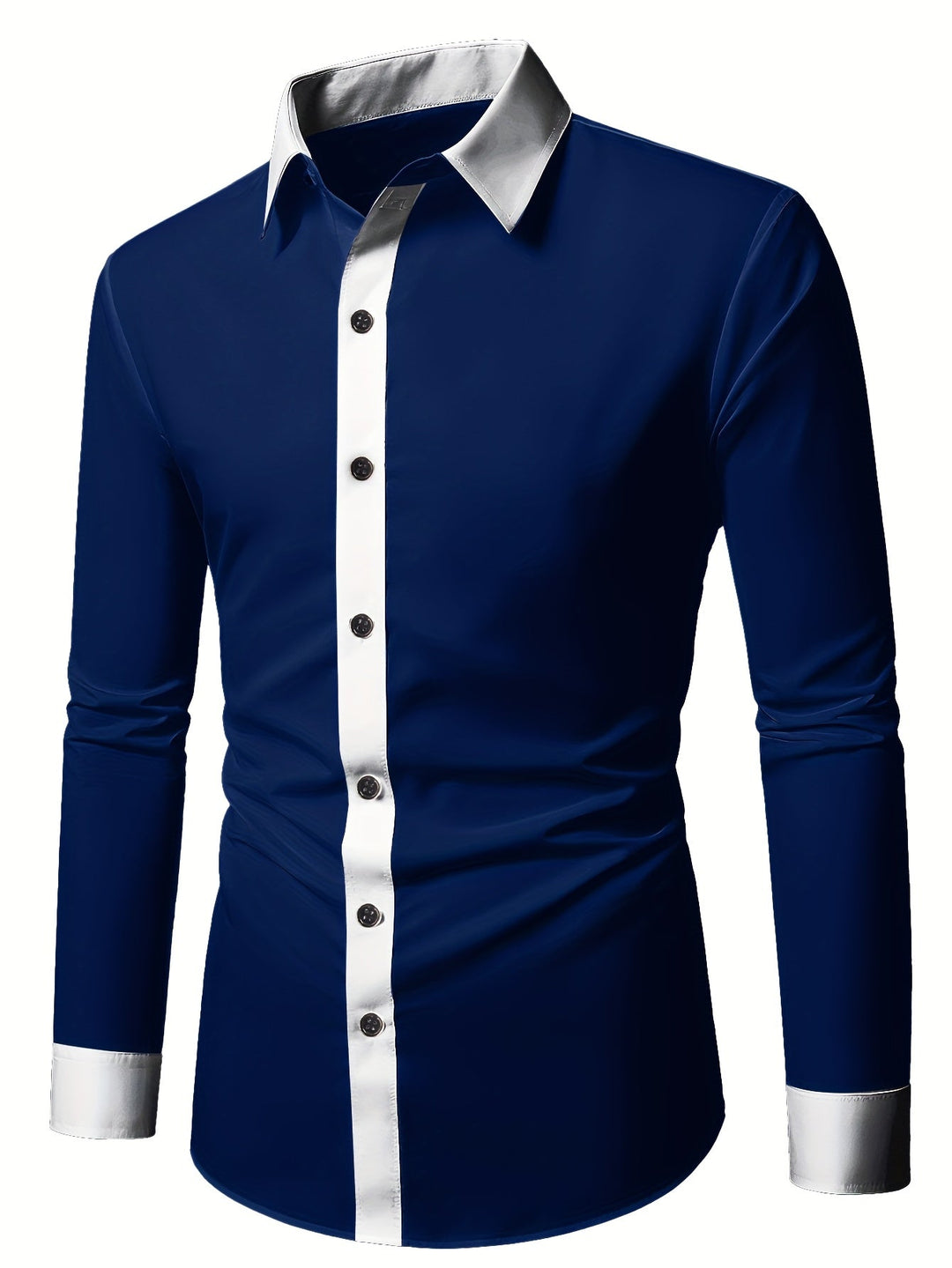Tayib Long-Sleeve Shirt with Buttons, view 8 - Elena Harper