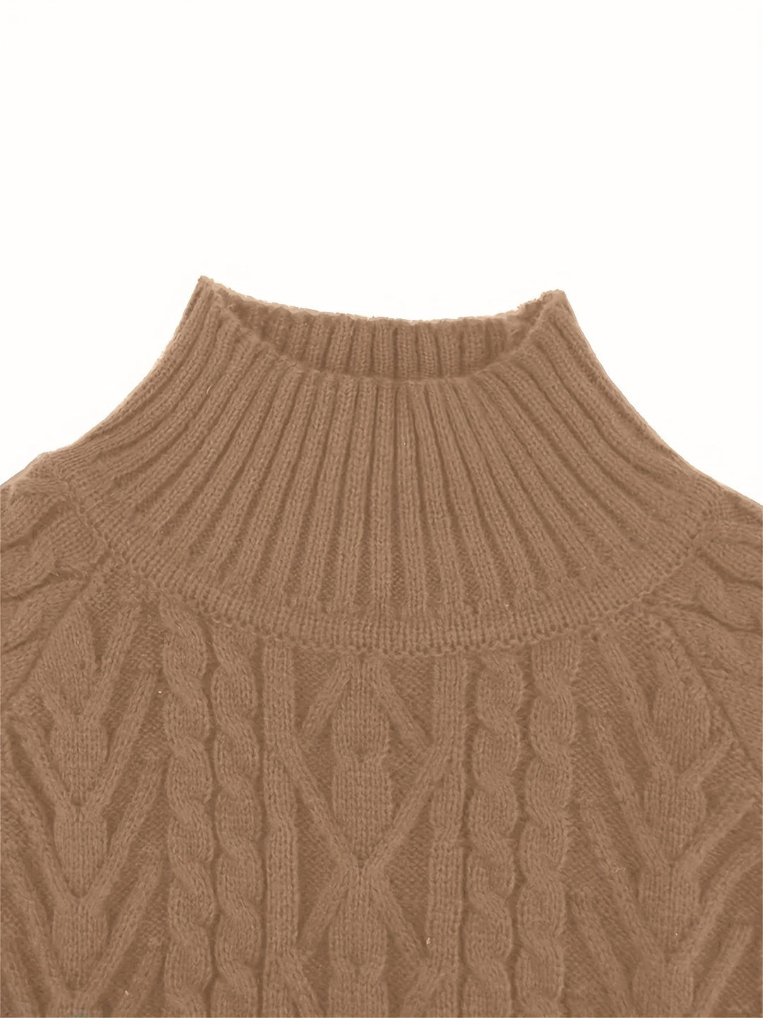Adelia | Women's Textured Cable-Knit Sweater with Soft Finish