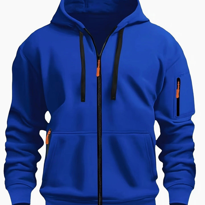Men's Zip-Up Hoodie | Casual & Comfortable Everyday Outerwear