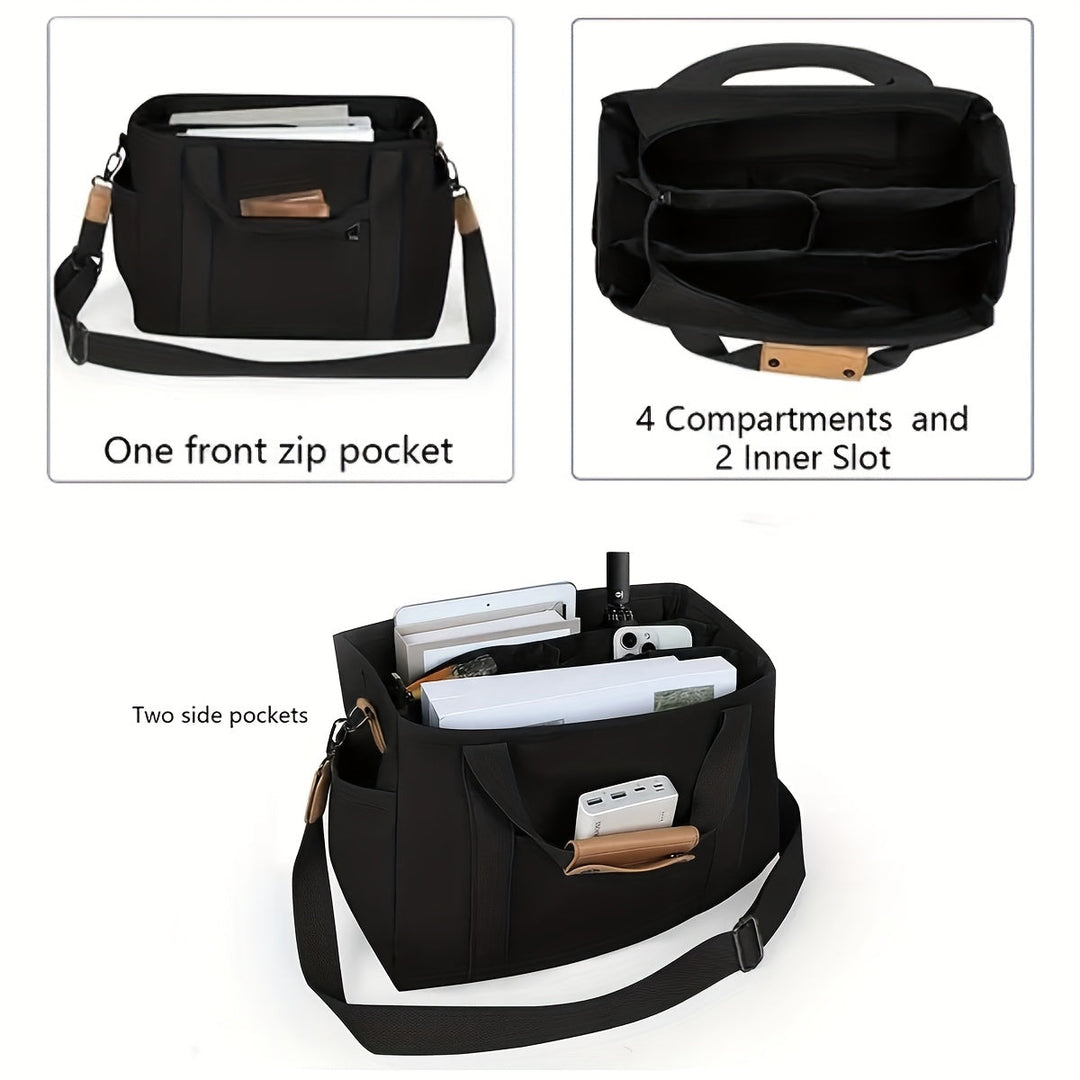 ComfortCarry Women's Tote Bag – Lightweight with Removable Strap and Ample Storage Space