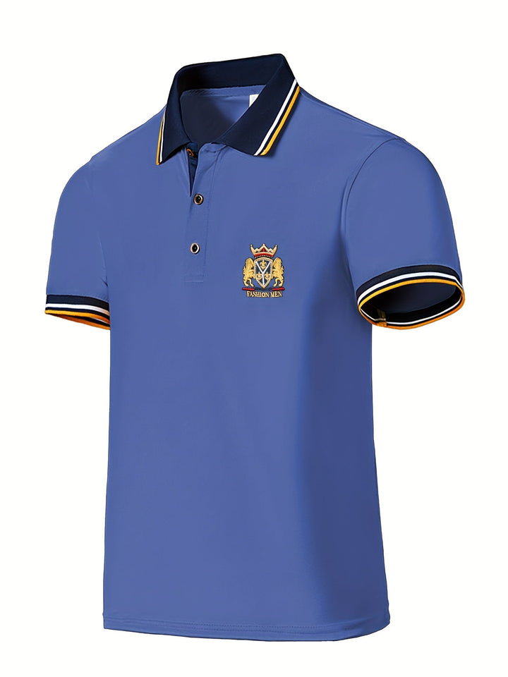 Embroidered Summer Shirt for Men - Elena Harper