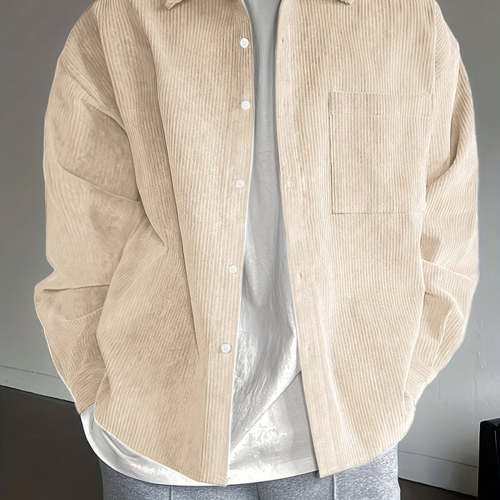 ELENA HARPER™  |  RELAXED COLLAR SHIRT FOR MEN