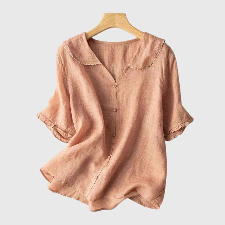 Adele Elegant Blouse - Elena Harper