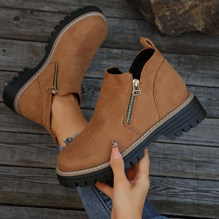 Luxury Women's Ankle Boots – Trendy, Comfortable, and Versatile Style.