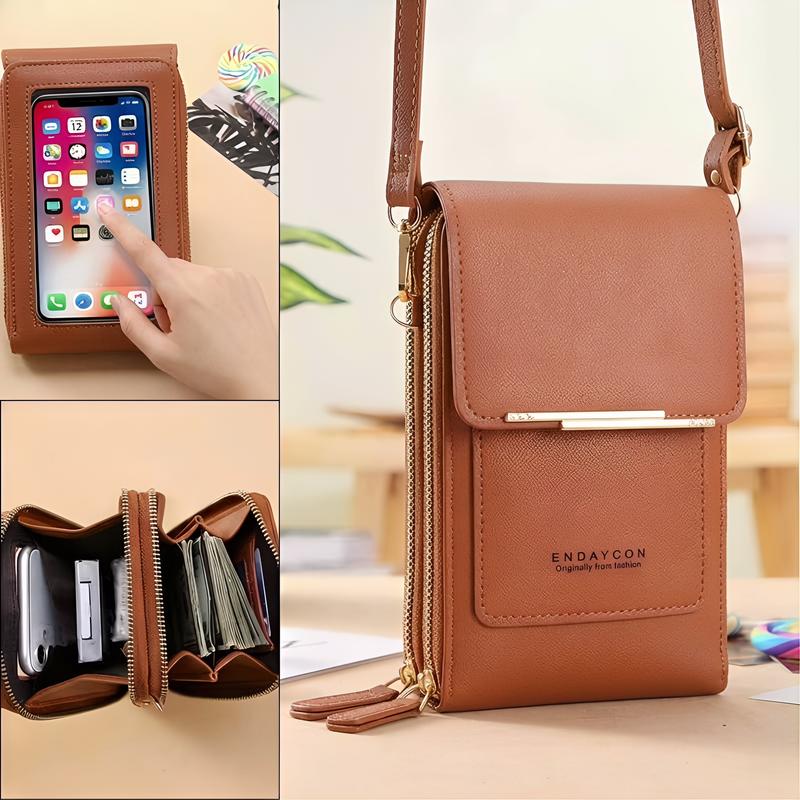 HandyLuxe™ Crossbody Bag with Touch Window