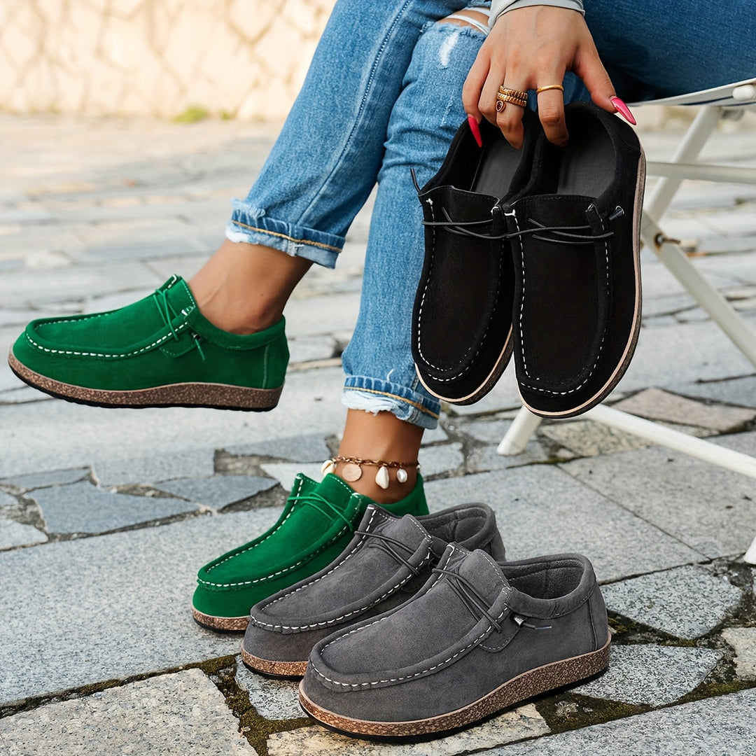 Comfortable and lightweight women's sneakers without laces EB EB