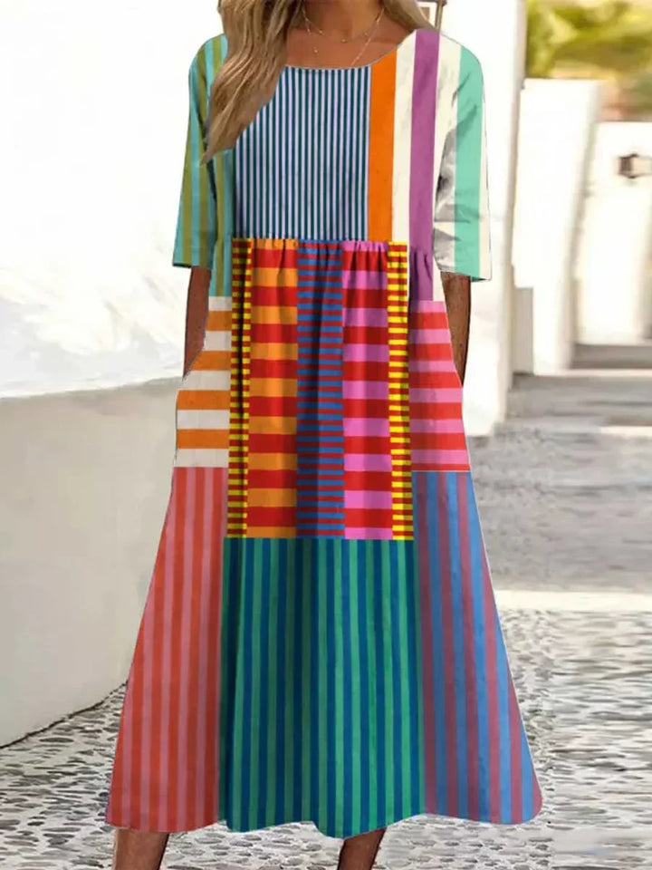 Mireya Unique Summer Dress - Elena Harper