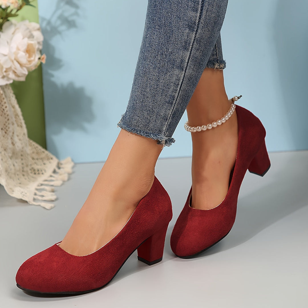 LaureEase™ Wide-Toe Comfort Heels
