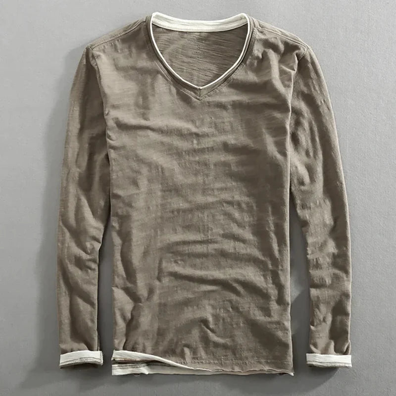 ELENA HARPER™  |  COTTON LONG-SLEEVED SHIRT