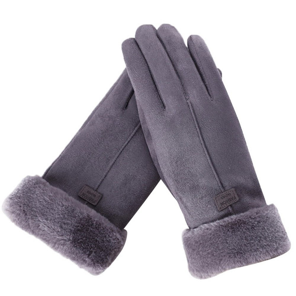 Eleonora | Luxurious and Warm Suede Gloves