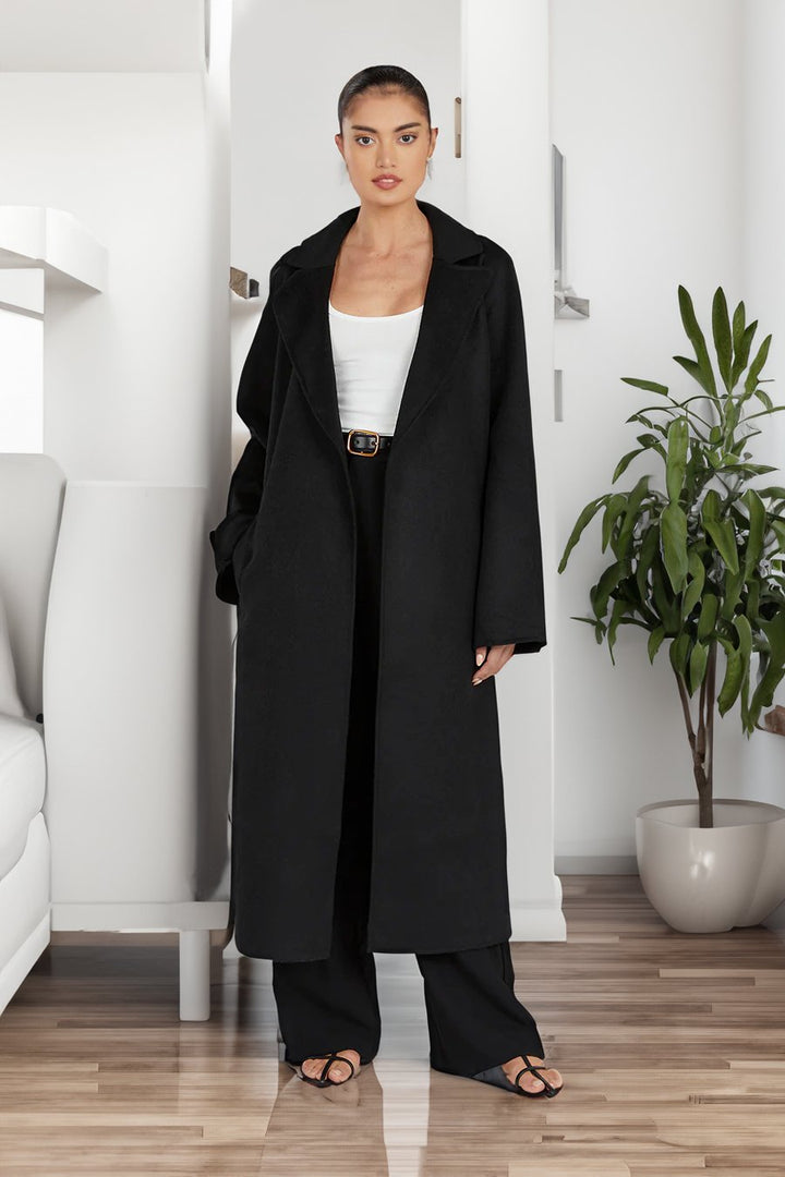 Winter Coat with Lapel