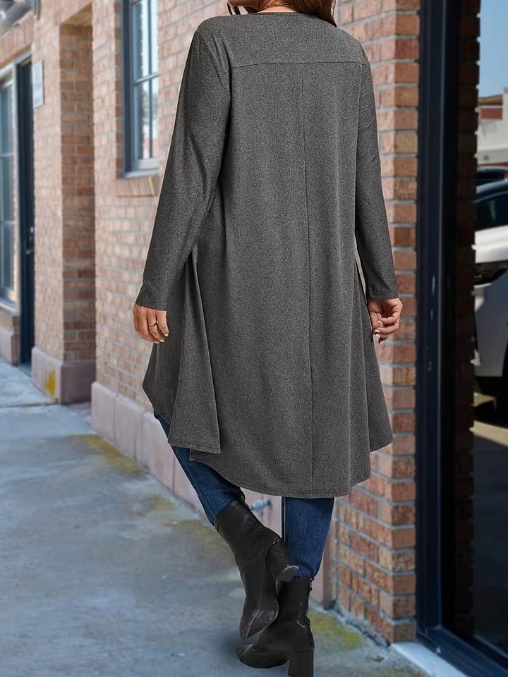 Neasa Elegant Long Sleeve T-Shirt - Elena Harper
