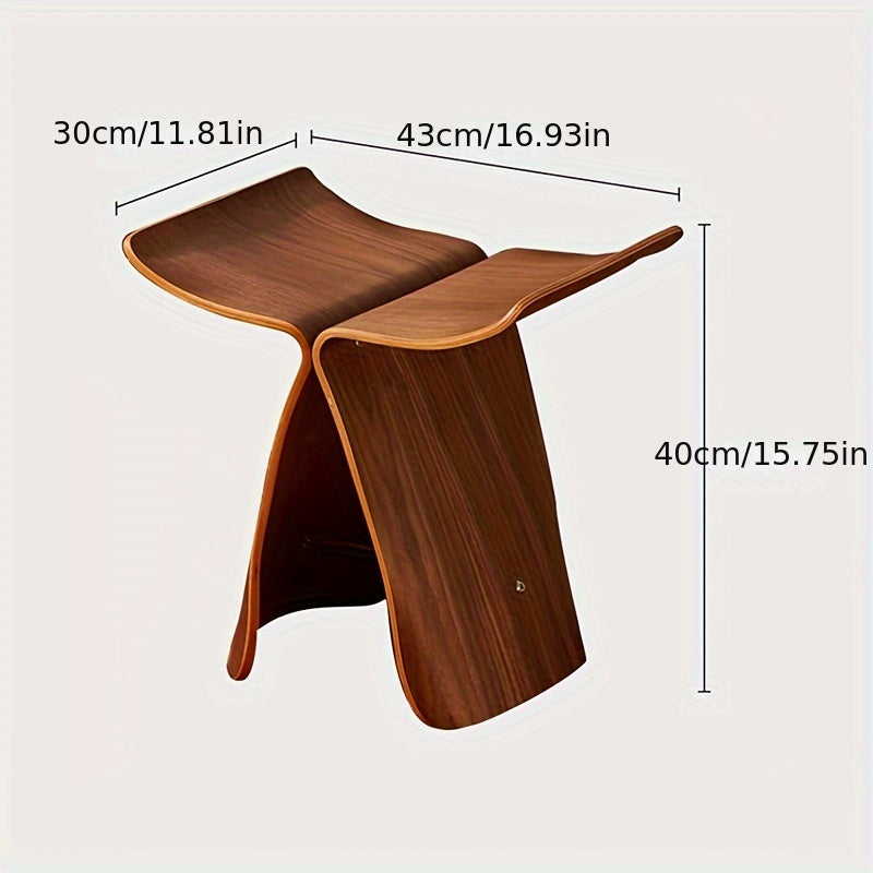 Elegant Butterfly Stool – Timeless Design for Living Room and Hallway