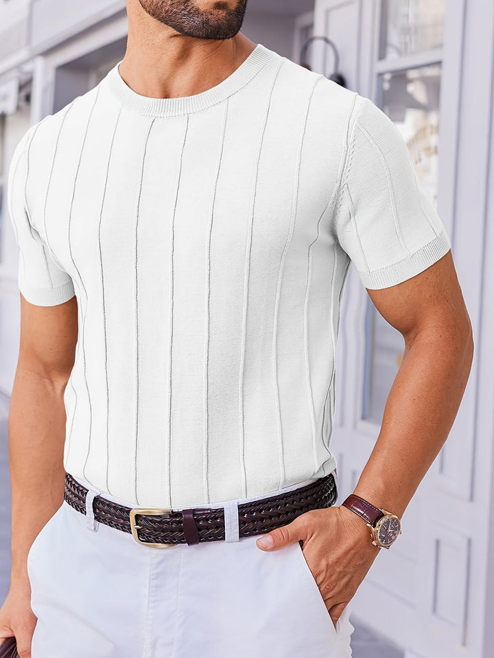 ELENA HARPER™  |  COTTON KNIT SHIRT FOR MEN