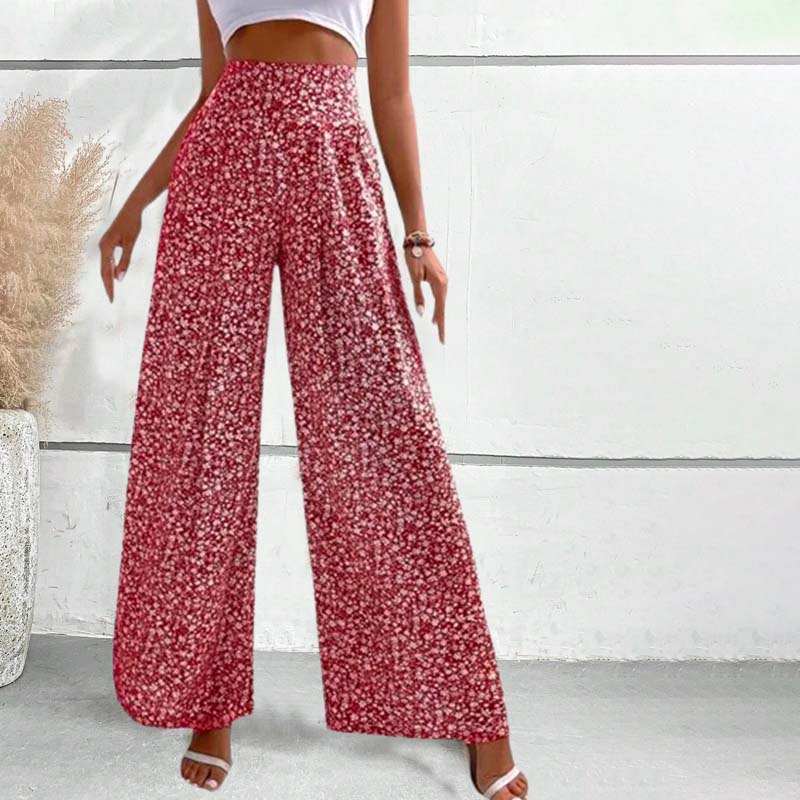 Casual Floral Pants