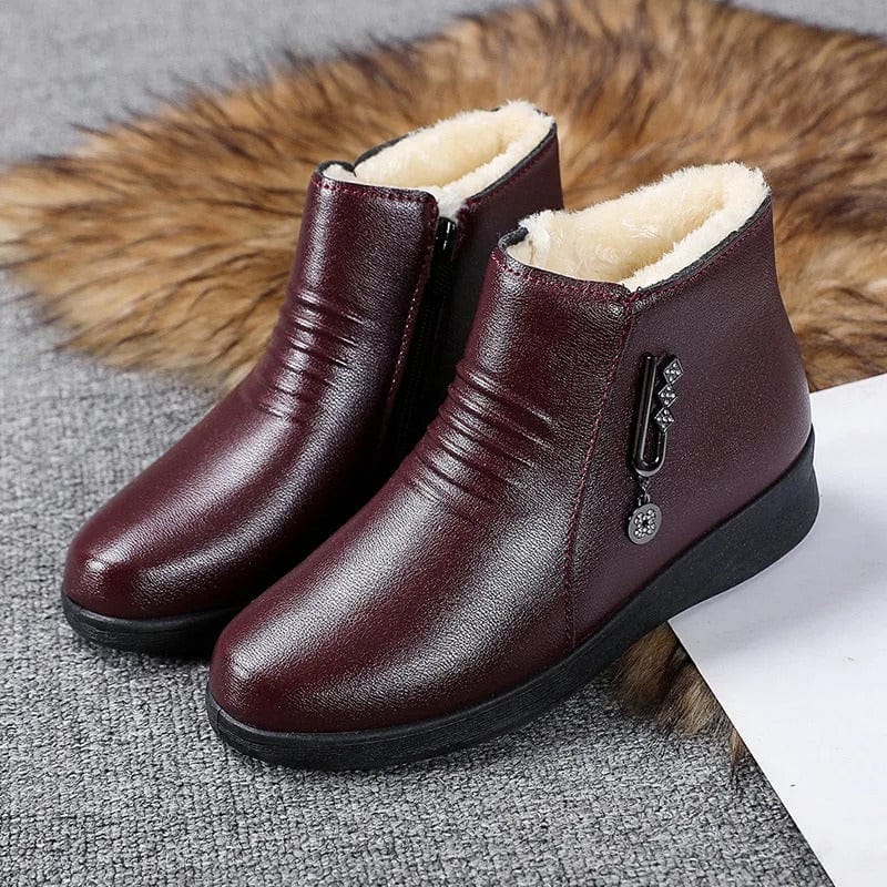 Ashford Versatile Faux Leather Boots - Elena Harper