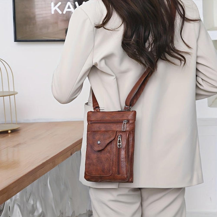 Clara Vintage Crossbody Bag - Elena Harper