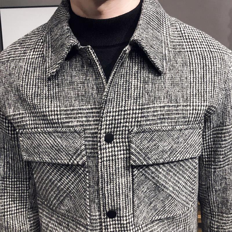 Men's Versatile Plaid Shirt Jacket - Stylish & Comfortable Outerwear