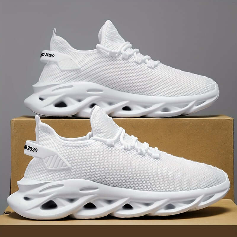 Men's Lightweight Running Shoes - Breathable Mesh
