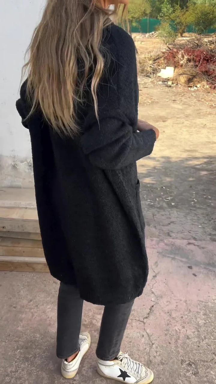 Helena Cozy Knit Coat - Elena Harper