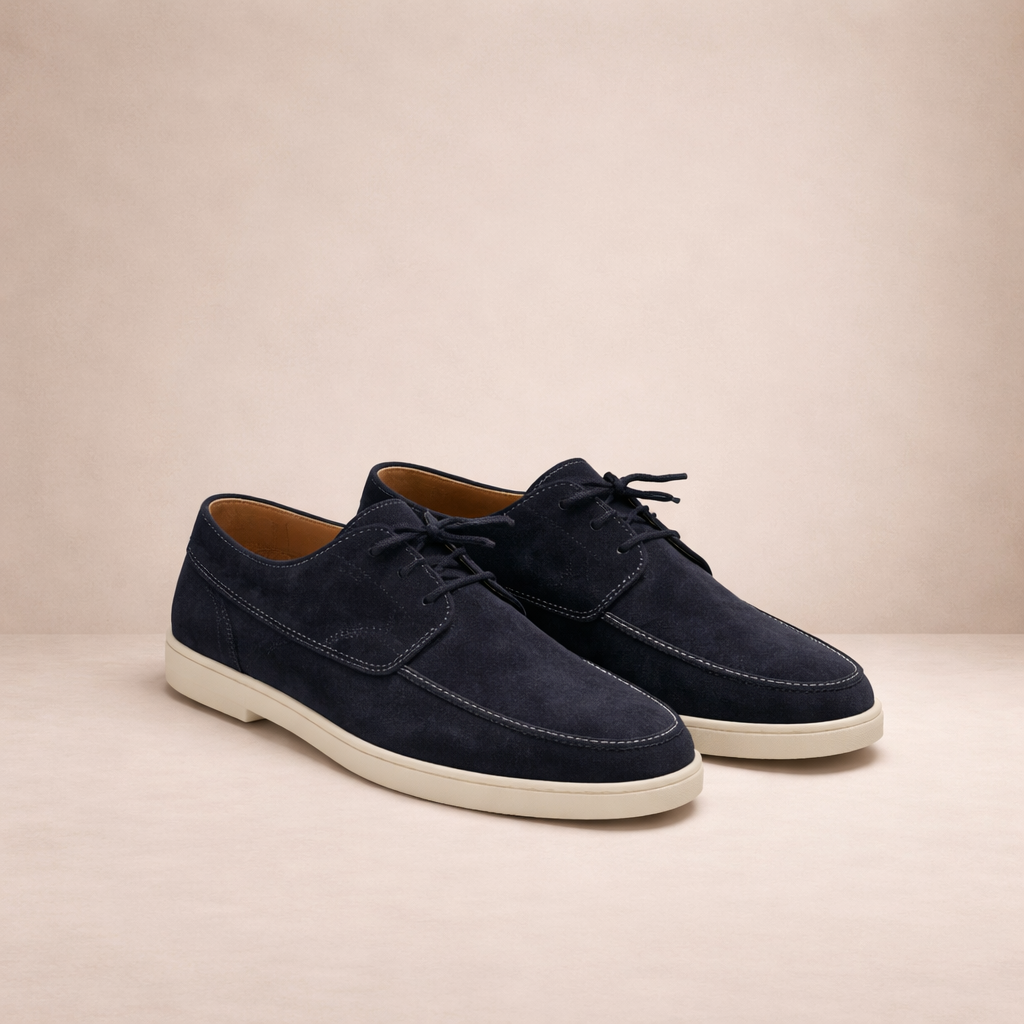 Classic Lace-up Loafers for Men - Elena Harper