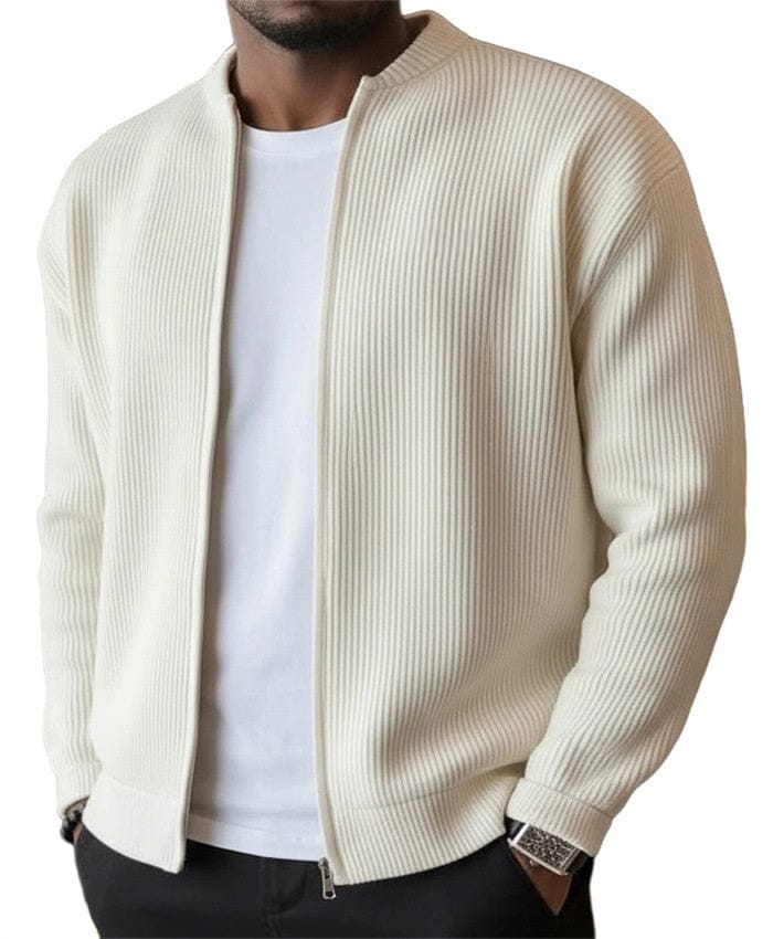 LAURENT MONACO | MEN'S DRAWSTRING SEAM CARDIGAN