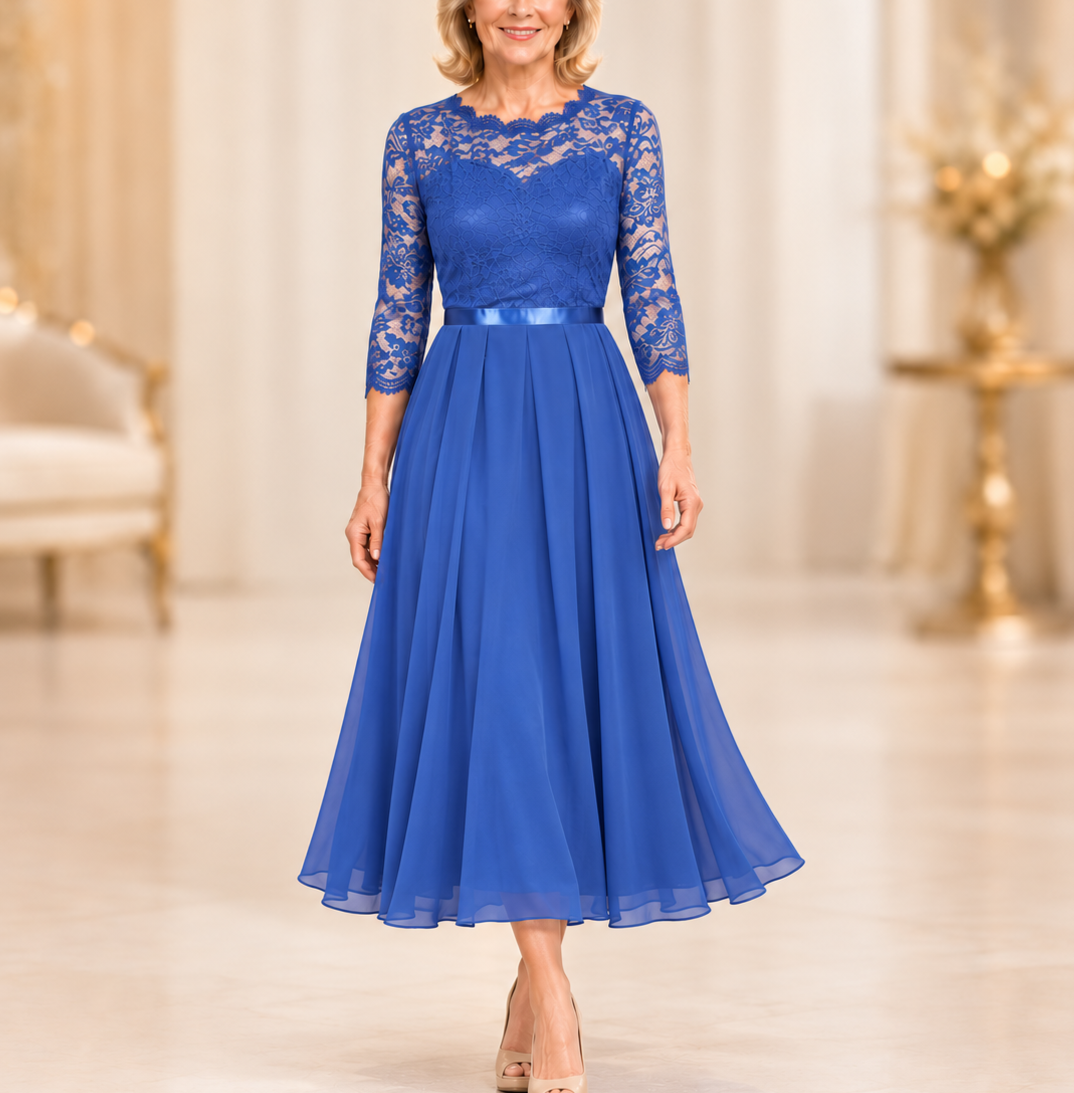Composure The Lace Maxi That Falls Into One Long Line - Elena Harper