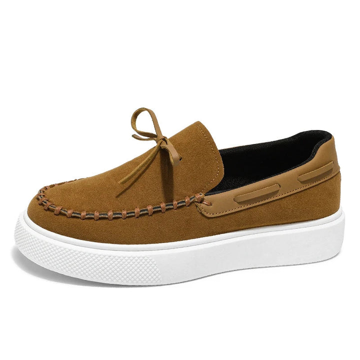 Elegant Suede Shoes for Men - Elena Harper