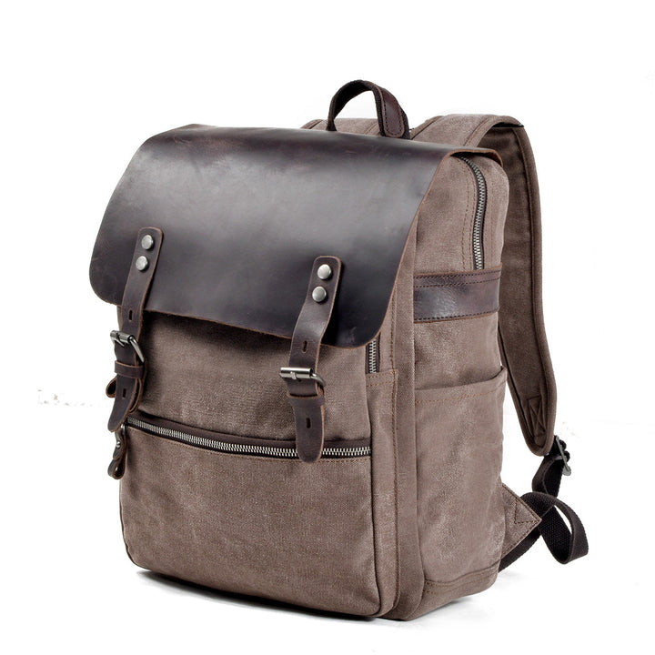 Cotton Canvas Backpack REINE - Elena Harper