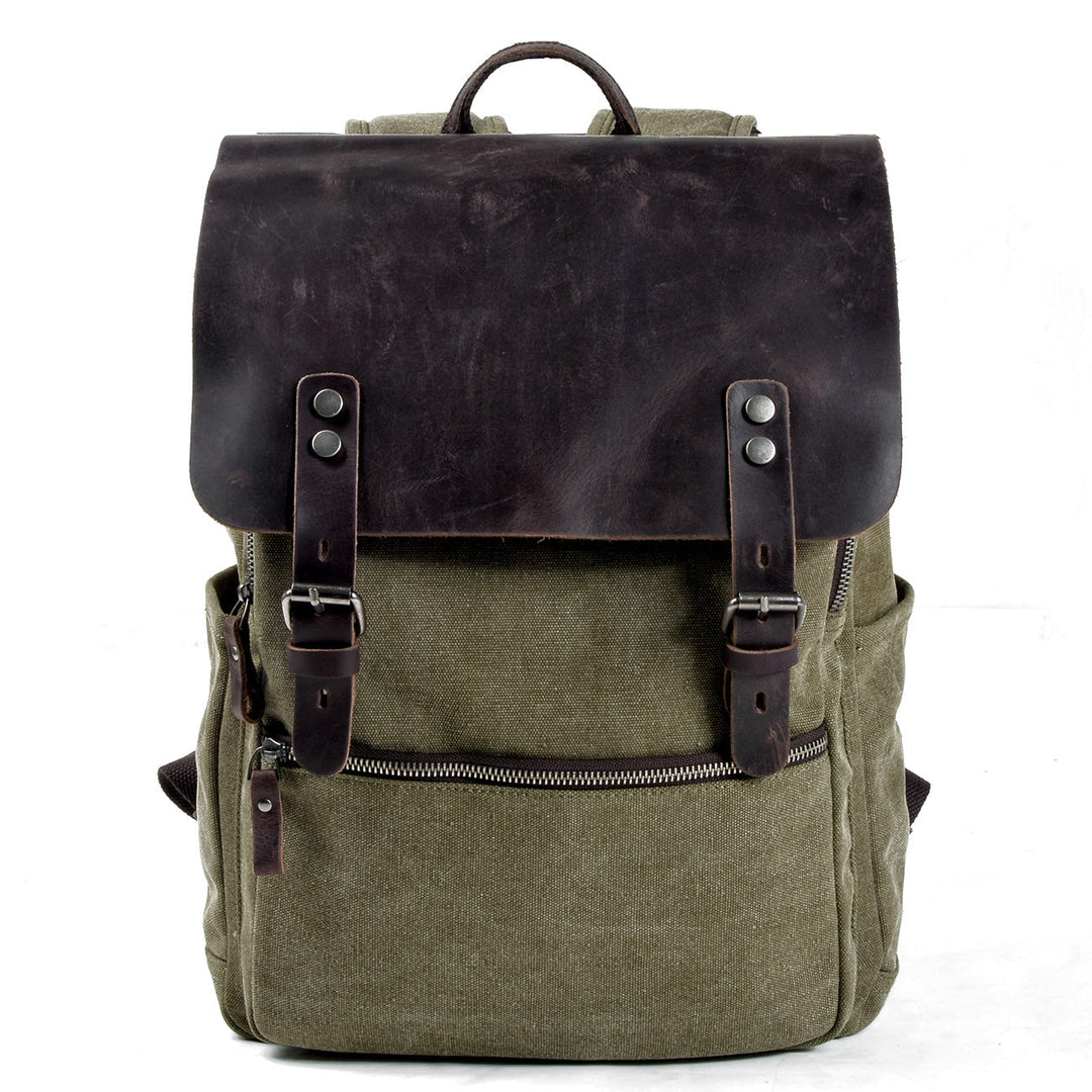 Cotton Canvas Backpack REINE - Elena Harper