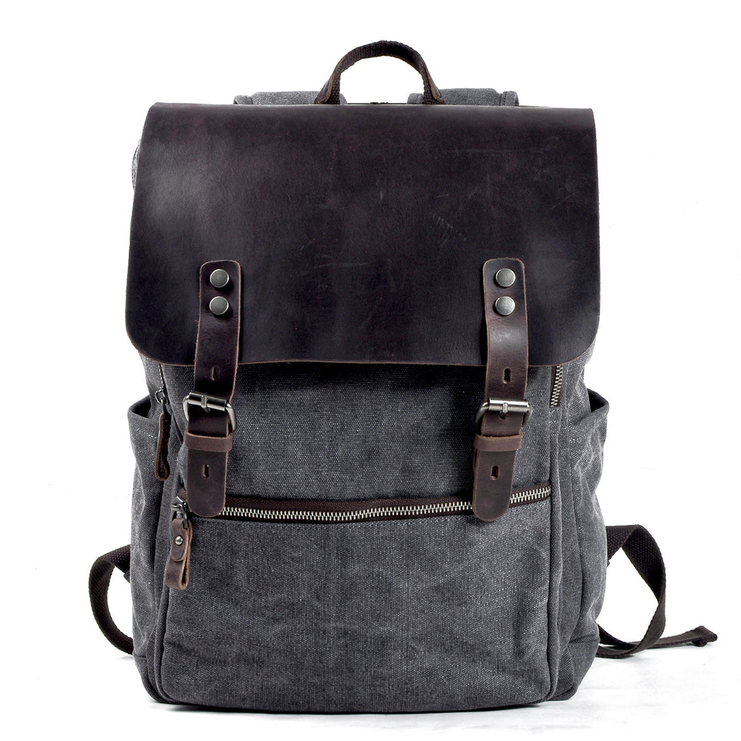 Cotton Canvas Backpack REINE - Elena Harper
