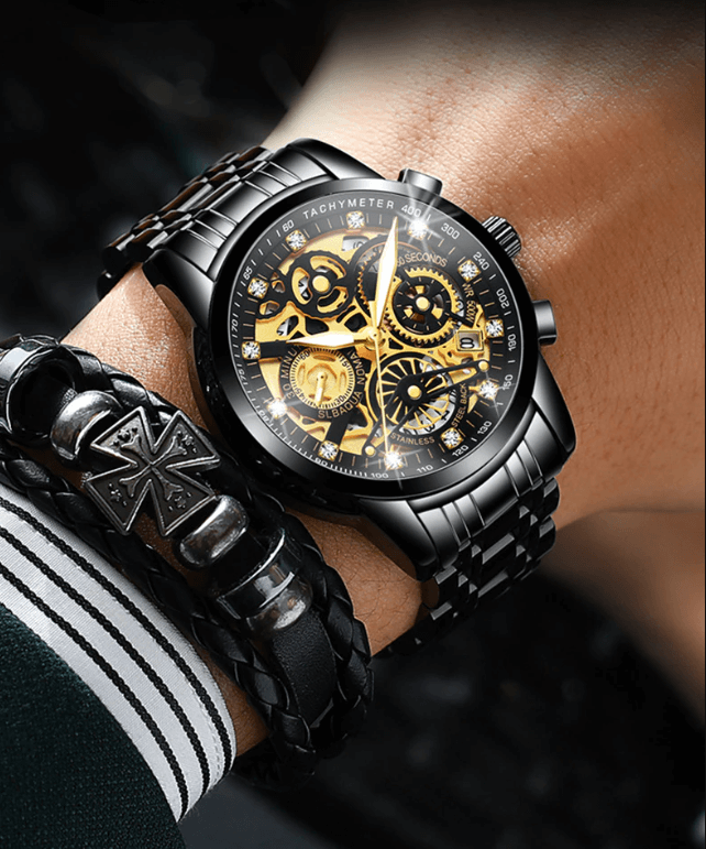 Men's Skeleton Watch – Eclipse