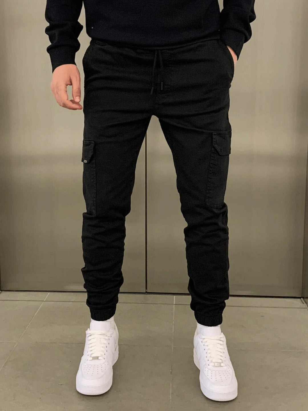 Tapered Cargo Pants for Men