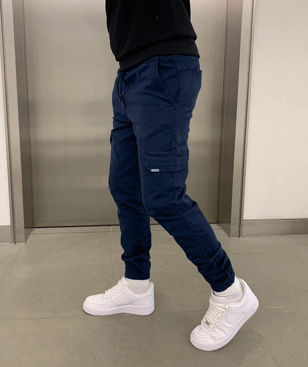 Tapered Cargo Pants for Men