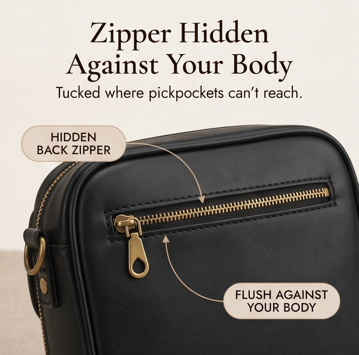 Carryn Organized Crossbody Bag with Card Slots - Elena Harper
