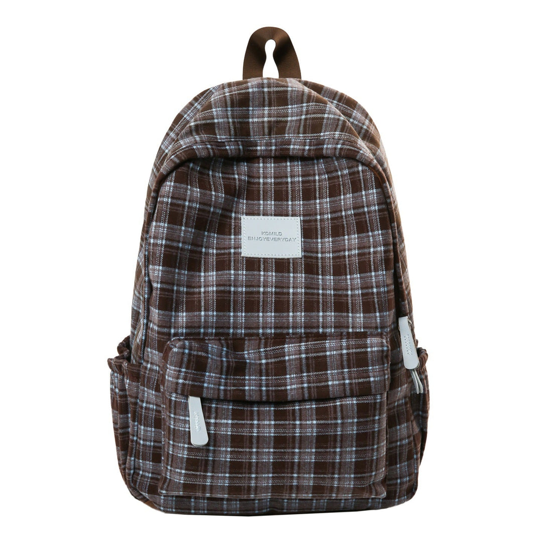 Casual Dotted Pattern School Backpack