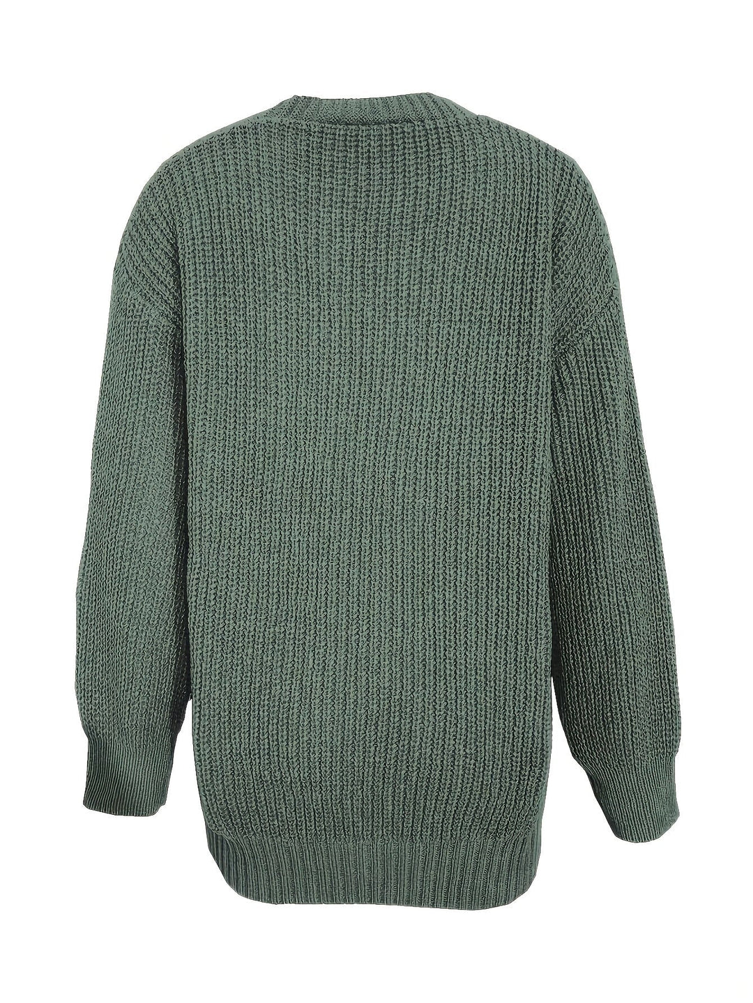 Women's Relaxed Cardigan with Buttons and Pockets - Soft and Versatile