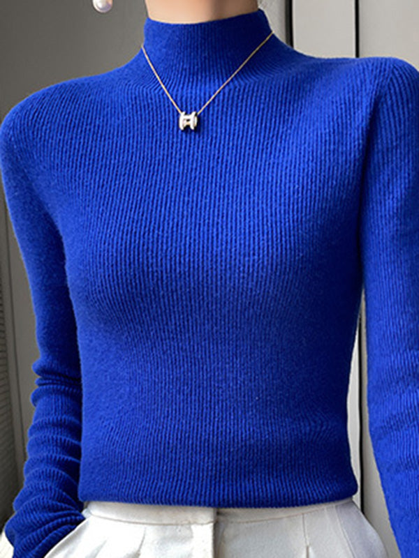 Adriana Soft Knit Turtleneck Sweater - Elena Harper