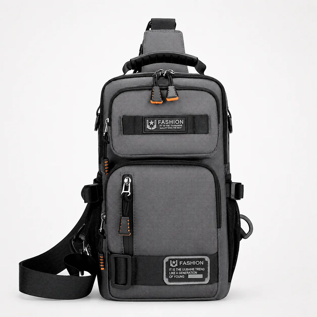 Cargolo Adjustable Chest Sling Bag Multi-Pockets - Elena Harper